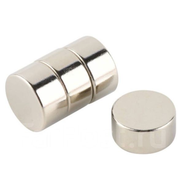 Неодимовый магнит 20х10мм, новый