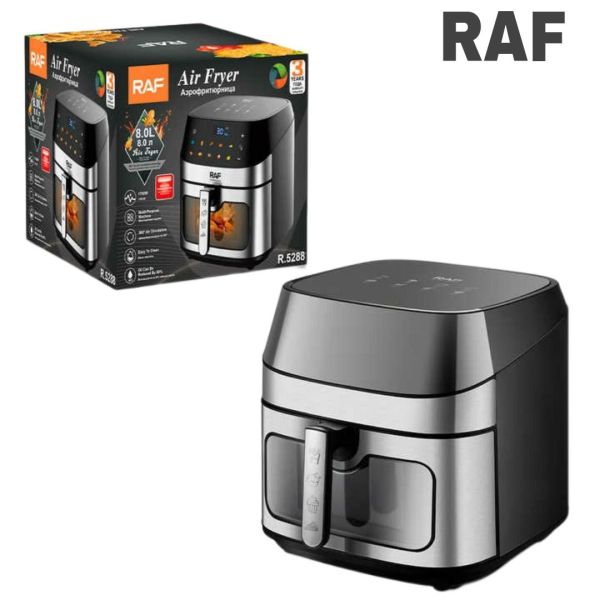 Фритюрница, аэрогриль RAF R.5288 с сенсорной панелью 8Л