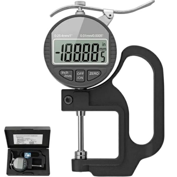 Микрометр, толщиномер цифровой CMCP 0-25мм. Электронный
