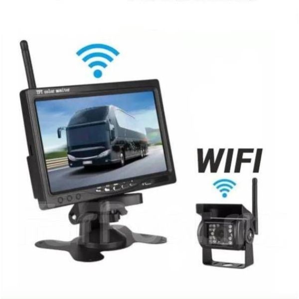 Беспроводная парковочная система, монитор и камера заднего вида wifi