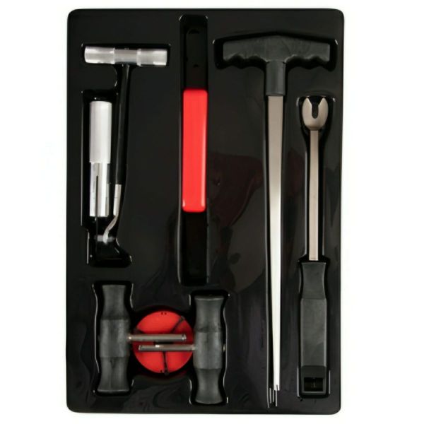 Набор для демонтажа вклееных авто стекол, 7 предметов