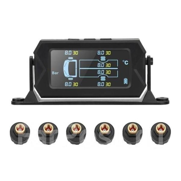 Система контроля давления в шинах для грузовых авто,внешние датчики