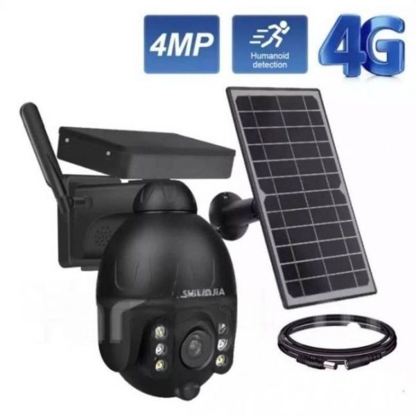 Уличная беспроводная 4G камера на солнечной батарее Inqmega