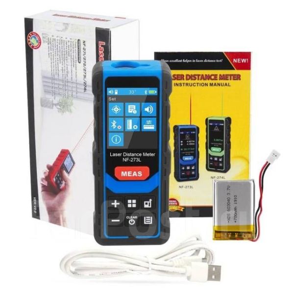 Лазерный дальномер, лазерная рулетка 50М Noyafa NF-273L
