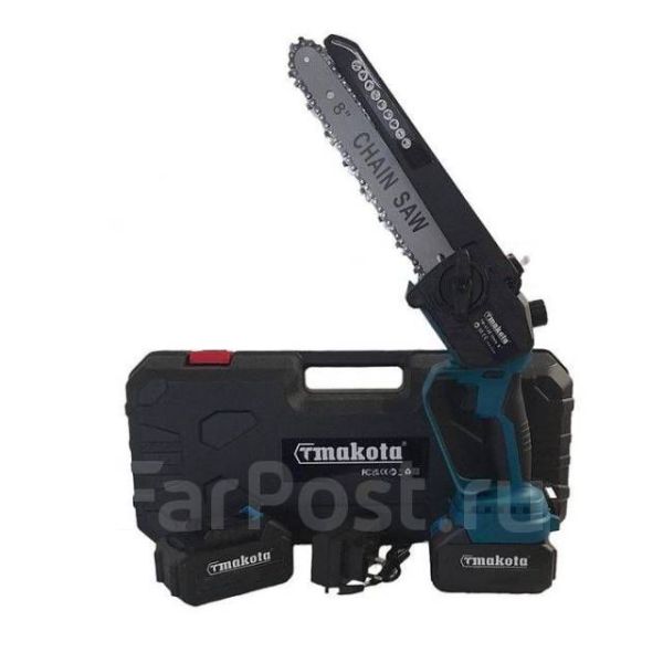 Аккумуляторная мини цепная пила,сучкорез,Tmakota TM 6128.A