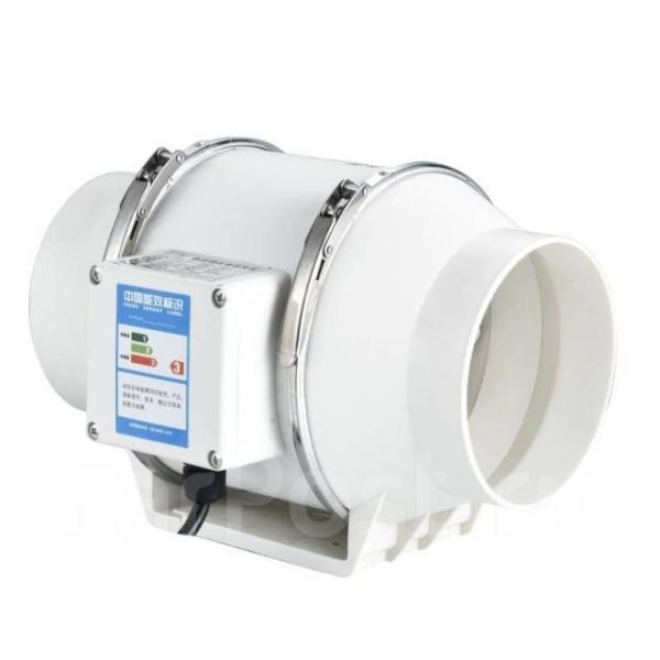 Вентилятор вытяжной канальный,осевой,вытяжка,бытовой,SL-75