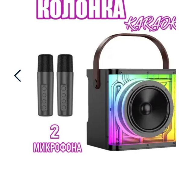 Беспроводная караоке система с двумя микрофонами CL-227