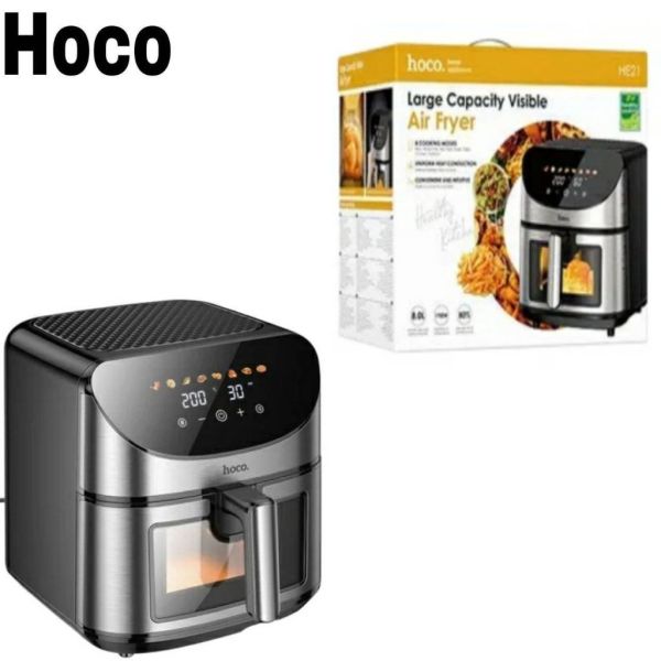 Аэрогриль HOCO HE21 Air Fryer Фритюрница Гарантия