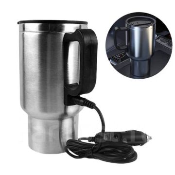 Термокружка 12V ,чайник автомобильный,кружка с подогревом,автокружка