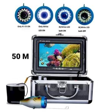 Подводная камера,видеокамера для рыбалки,с монитором 50 метров