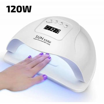 Лампа для маникюра сушилка для ногтей San X5 120Вт.