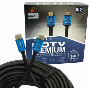 Кабель HDMI Видео-кабель HDTV 4K, 2.0 , 20 метров,. Для телевизора