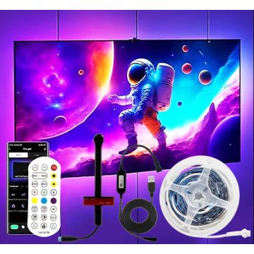 Фоновая светодиодная умная LED подсветка для телевизора,монитора ,5М