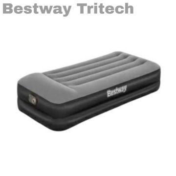 Надувная кровать-матрас Tritech 97х191х46 см встроенный насос 67401