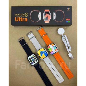Умные смарт часы Smart watch 8 ultra,фитнес браслет