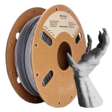 3D Пластик PLA матовый Dual Color 1кг. Чёрный-белый