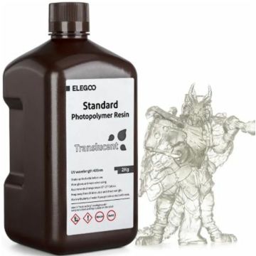УФ смола для 3D принтера Elegoo Standard 2.0 2000г. Translucent