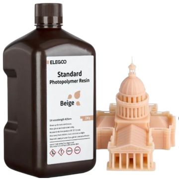 УФ смола для 3D принтера Elegoo Standard 2.0 2000г. Beige
