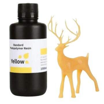 УФ Смола для 3D принтера Elegoo Standard 2.0 yellow 1000г