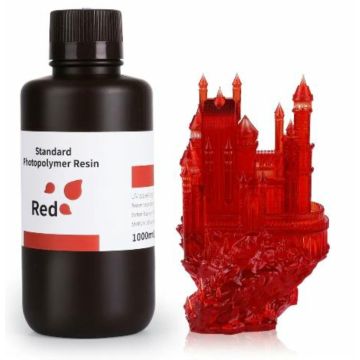 УФ Смола для 3D принтера Elegoo Standard 2.0 Red 1000г