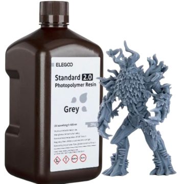 УФ смола для 3D принтера Elegoo Standard 2.0 2000г. Grey