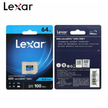 Карта памяти microSD Lexar Ultra Speed 64ГБ