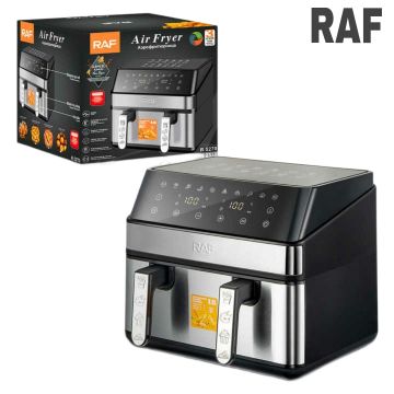 Аэрофритюрница Air Fryer 2 чаши. RAF R.5270, 10L