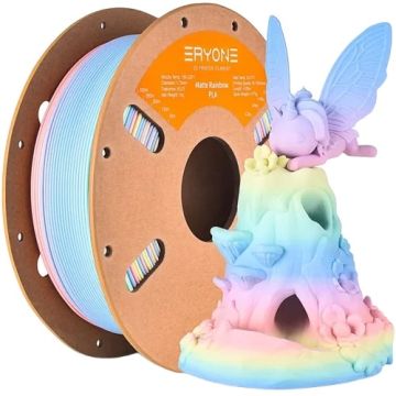 3D пластик Eryone PLA Matte Rainbow нить 1,75мм. 1кг Macaron