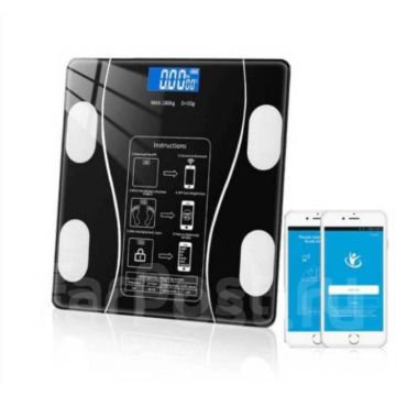 Электронные умные напольные весы для взвешивания ,Bluetooth,телефон