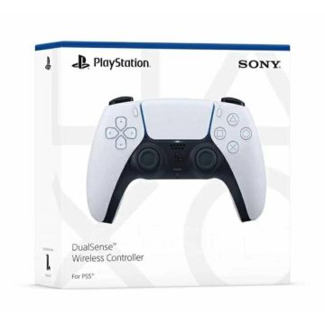 Джойстик геймпад PlayStation DualSense для PS5, White, Оригинал