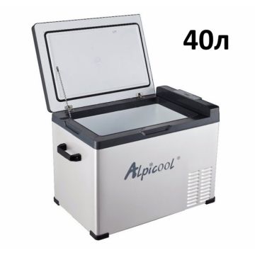 Автомобильный холодильник новый в машину (40 Литров) 12v/24v 220В C40