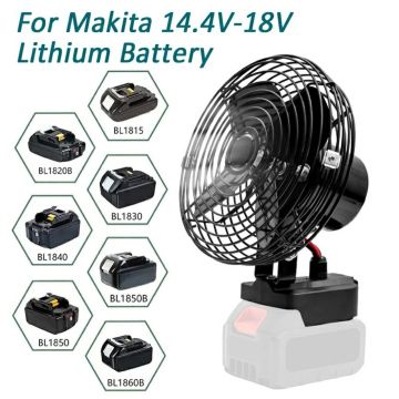 Вентилятор аккумуляторный, на аккумуляторе типа Makota