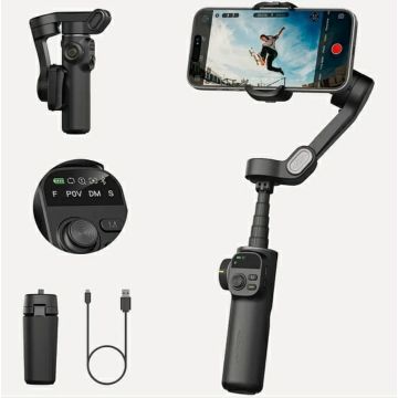 3-Х осевой стабилизатор для смартфонов Cmart X2 Black