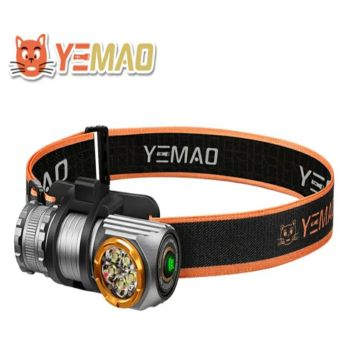 Аккумуляторный налобный магнитный фонарь Yemao T355X