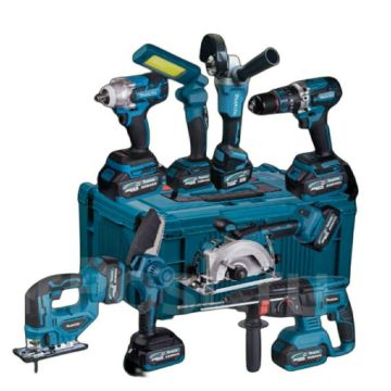 Набор аккумуляторных инструментов Makota 8в1