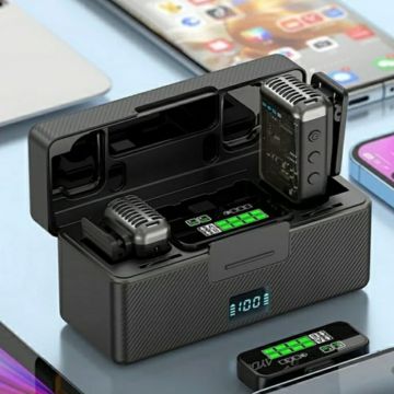 Беспроводной петличный микрофон с шумоподавлением Fifar KS08