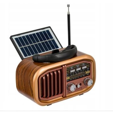 Радиоприёмник радио на солнечной батарее Bluetooth Golon RX-BT628S