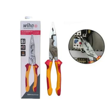 Электромонтажные плоскогубцы, клещи WAHA 45489,1000В, VDE