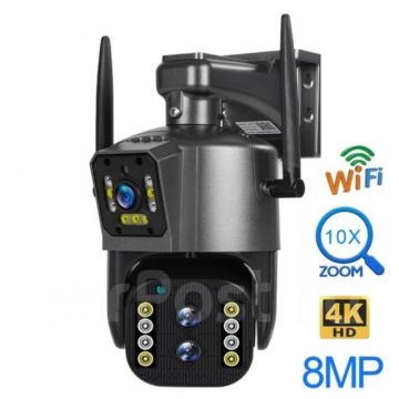 Система видеонаблюдения LS VISION 10X зум,ip wifi камера поворотная