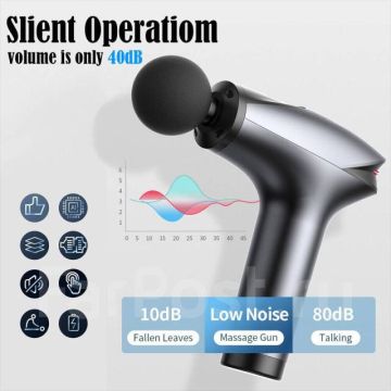 Массажер тренажёр,массажный пистолет перкуссионный,Фасциальный,HB 001