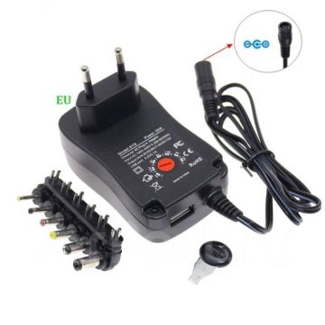 Зарядное устройство,зарядка 3V/5V/6V/7.5/9V/12V 2A 30W адаптер