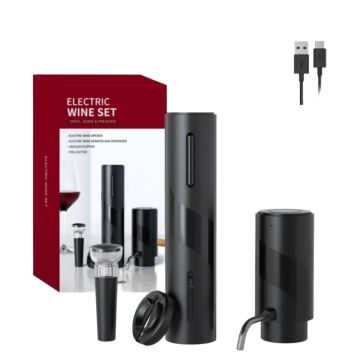 Электрический штопор Набор для вина « Wine Set»4в1