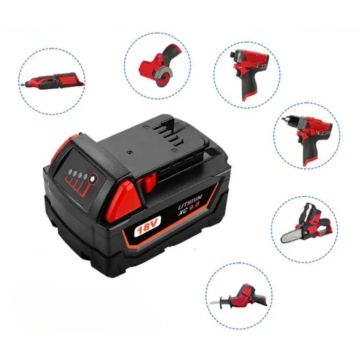 Аккумуляторная батарея для Milwaukee M18, 18V, 9000Ah