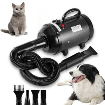Фен-компрессор для собак/кошек с функцией обдува и всасывания
