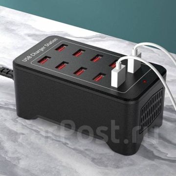 Зарядная станция на 10 USB,быстрая зарядка,док станция,для телефонов