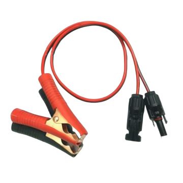 Переходник MC4 для солнечной панели на крокодилы 60см-12AWG