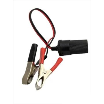 Переходник в прикуриватель на аккумулятор, крокодилы