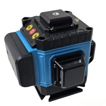 Лазерный уровень, нивелир 16 линий с АКБ в кейсе