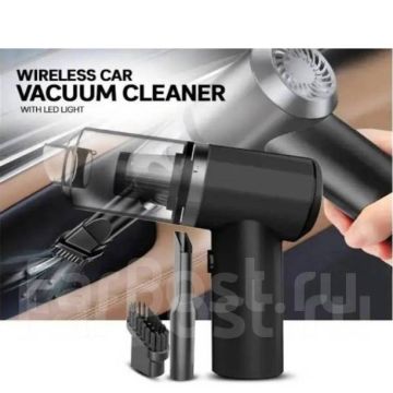 Автомобильный аккумуляторный ручной пылесос 2 in1 Vacuum cleaner