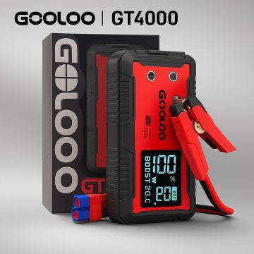 Автомобильное пусковое устройство бустер Gooloo 4000,26800mAh